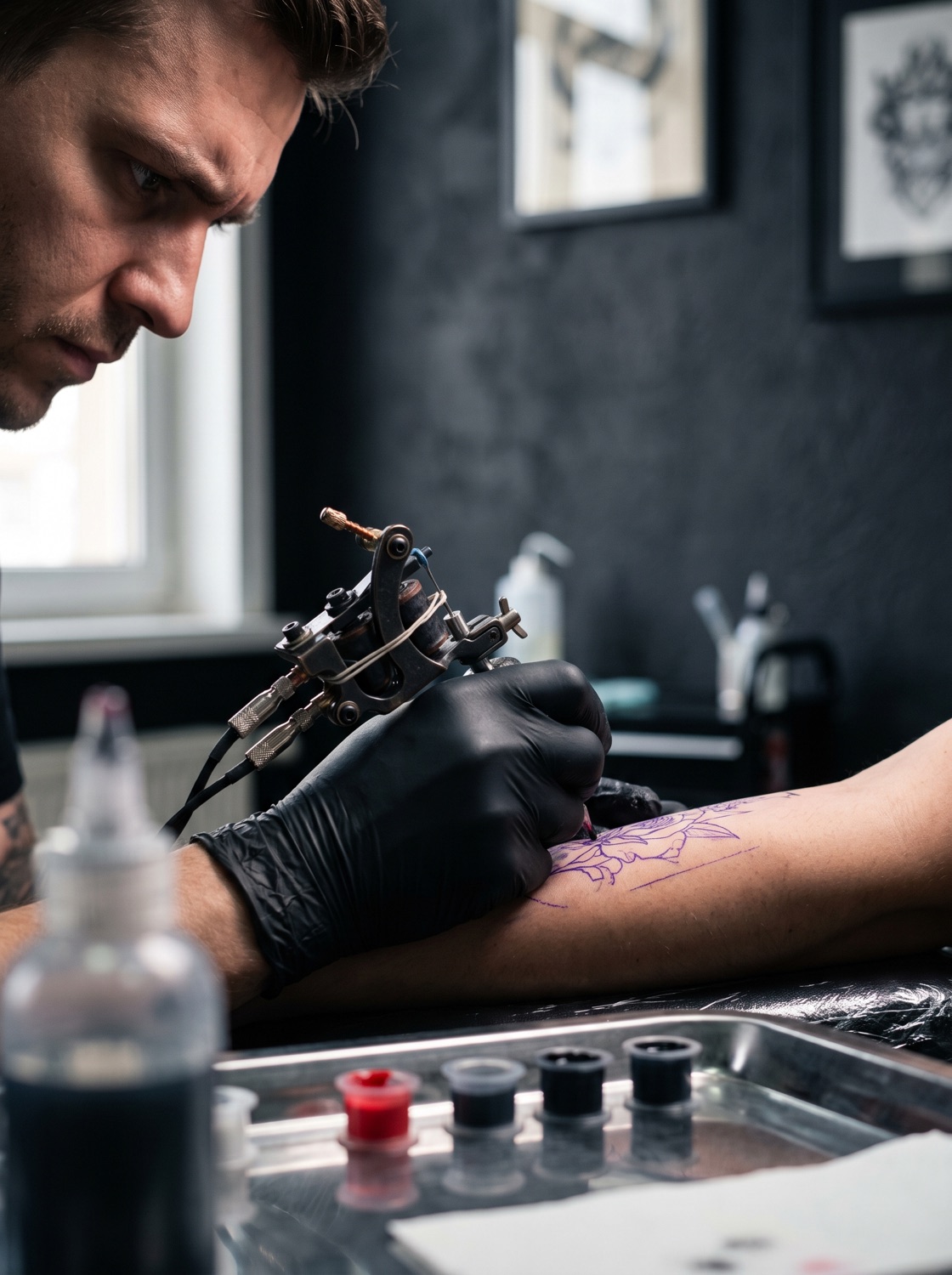 Tattoo work at Aulakh Tattooz